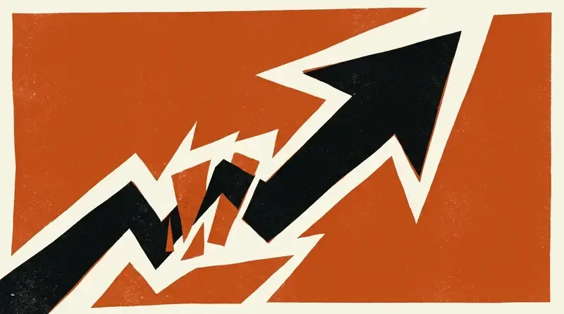 15 個月從 10 億到 190 億美元的營收曲線