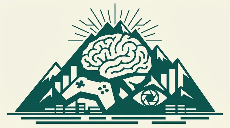 黃仁勳與 AGI 定義爭論的視覺意象