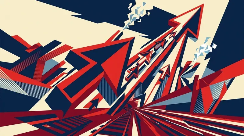 AI 工具鏈整合與前沿競爭視覺意象