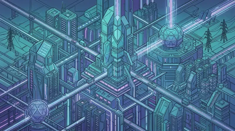 AI 產業格局意象