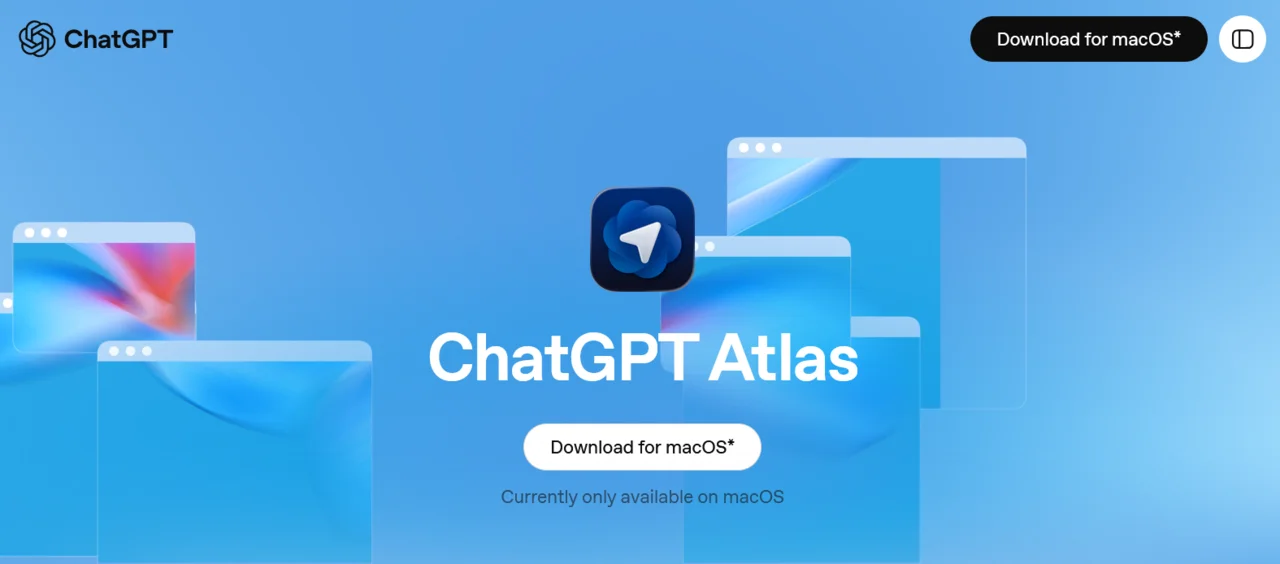 ChatGPT Atlas 介面