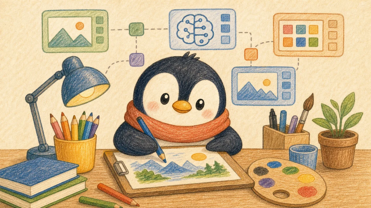 AI 視覺創作工作流程