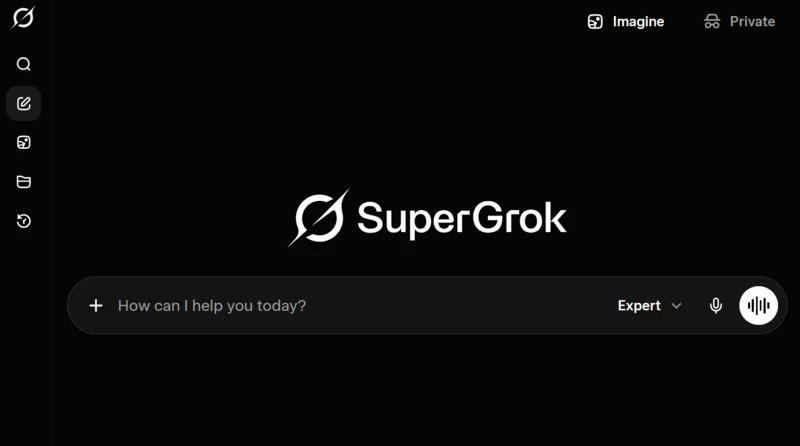 Grok 介面總覽