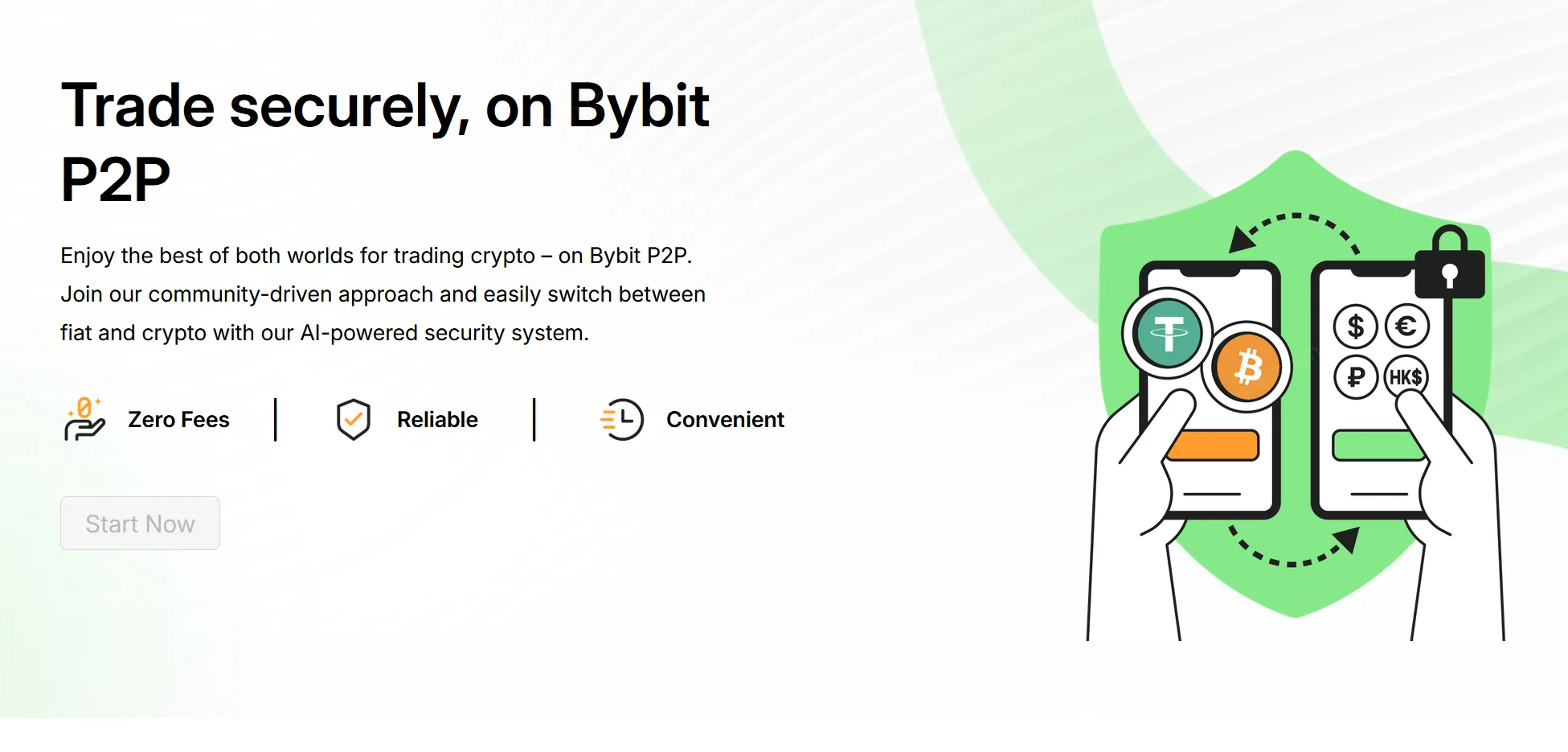 Open P2P trading page