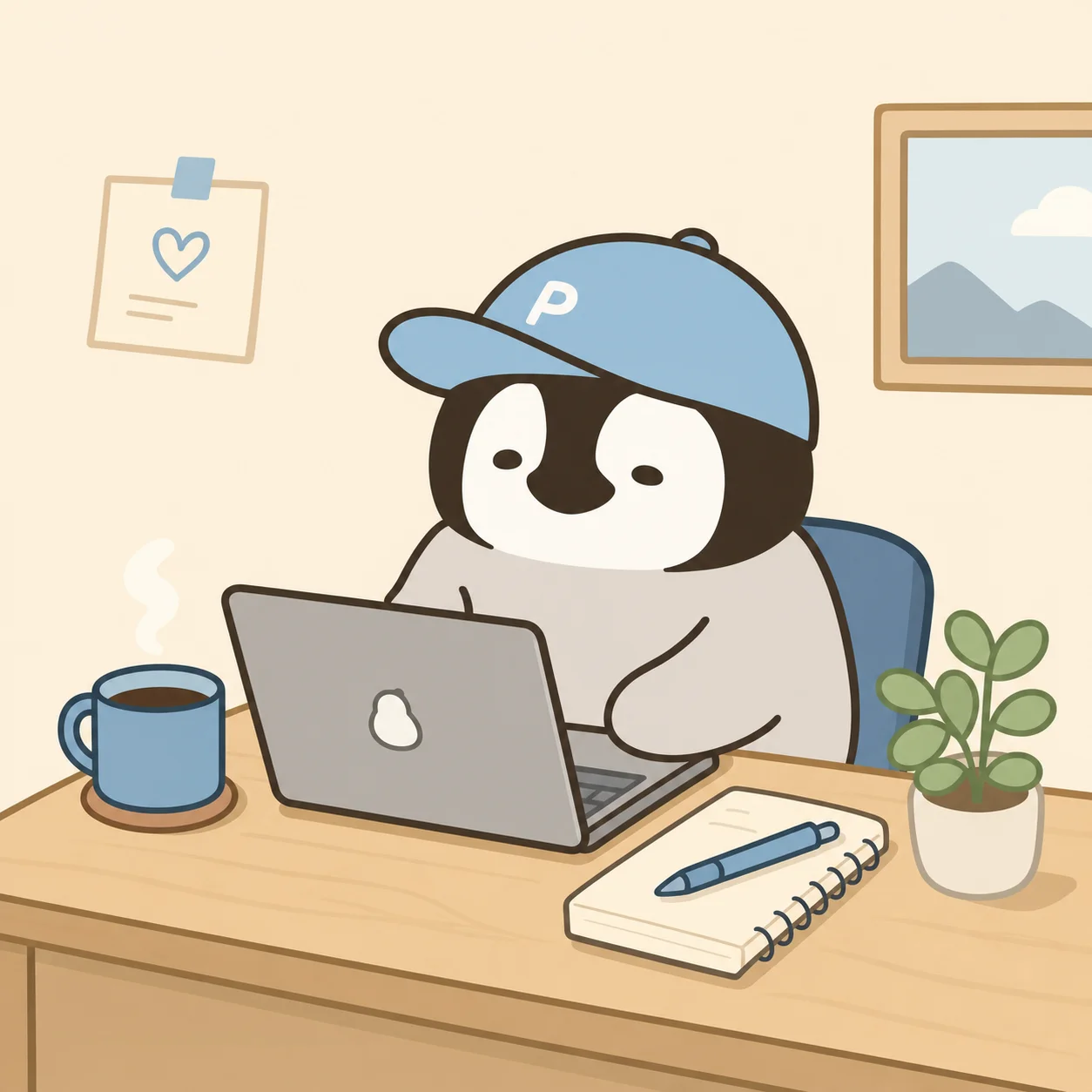ChatGPT 依品牌角色生成的插畫
