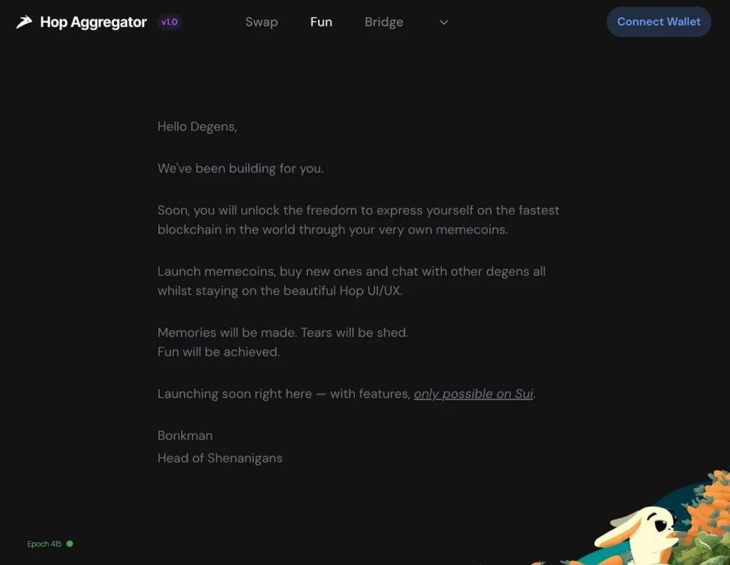 Hop Fun 迷因幣平台