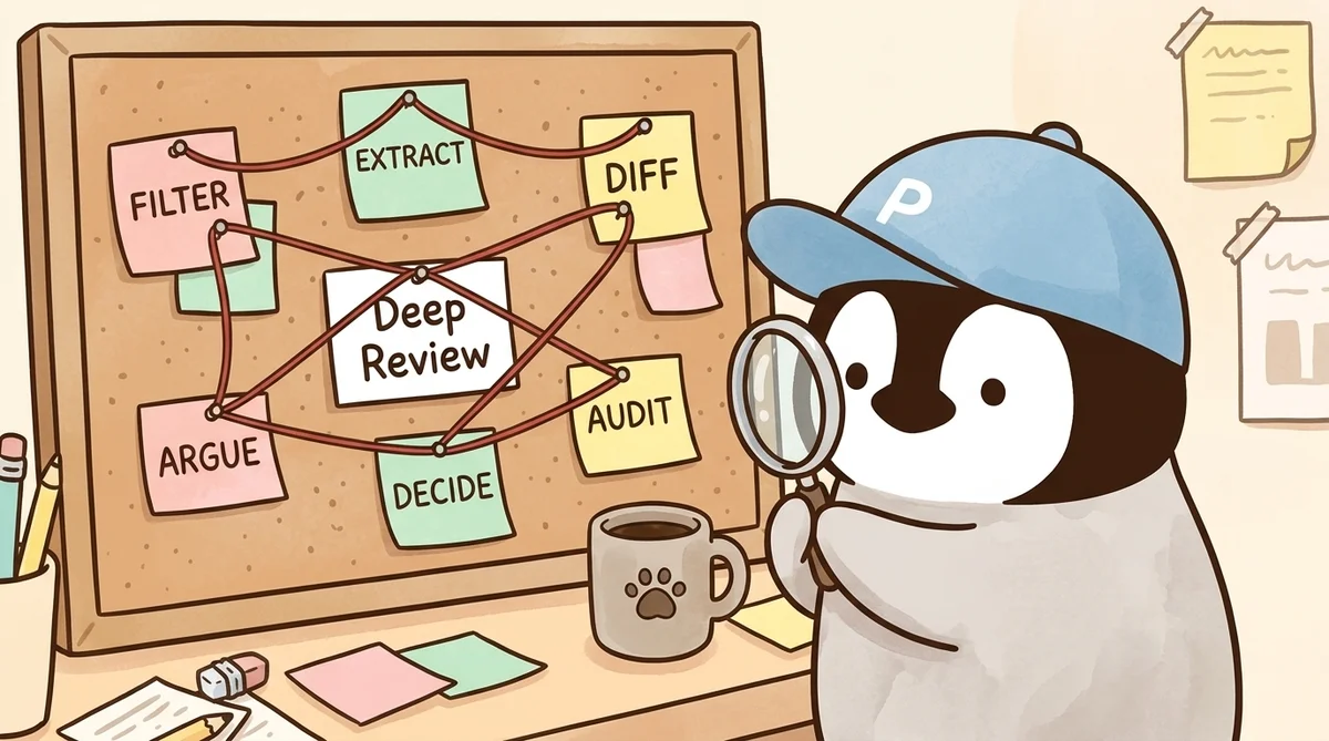 Deep Review：讓 AI Agent 學會「讀完文章再想想」