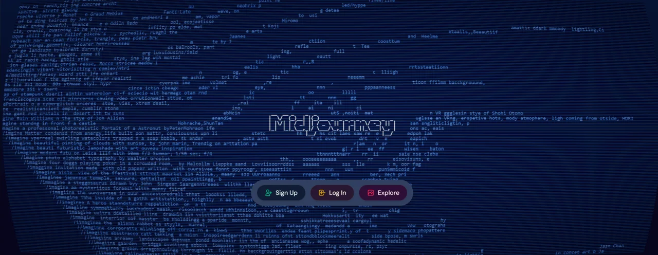 Midjourney 官網 midjourney.com:可用 Google 或 Discord 帳號登入